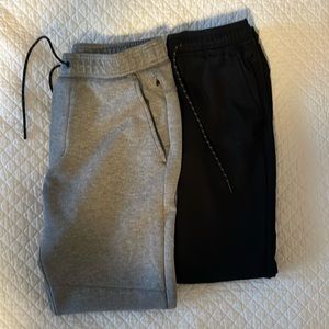 American Eagle Joggers Small Black Grey